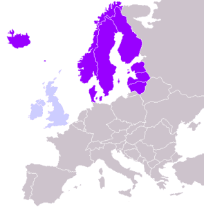 northern europe map extended foto maphobbyist