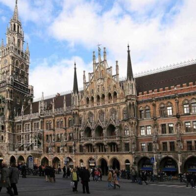 Neues Rathaus Catedral Munique Alemanha