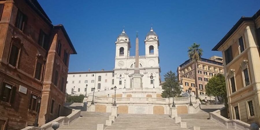 Roma Piazza di Spagna e Trinità dei Monti Roma Piazza di Spagna e Trinità dei Monti