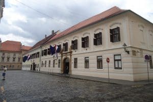 Zagreb Palácio do Ban