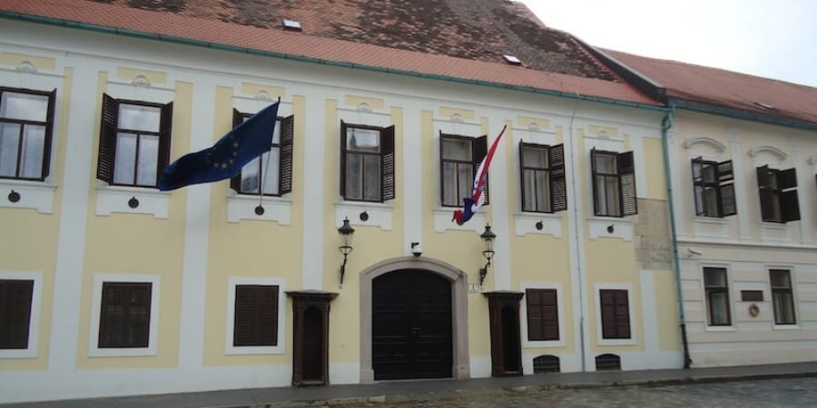Zagreb Palácio do Ban