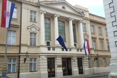 Zagreb Palácio do Parlamento
