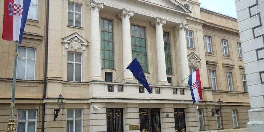Zagreb Palácio do Parlamento