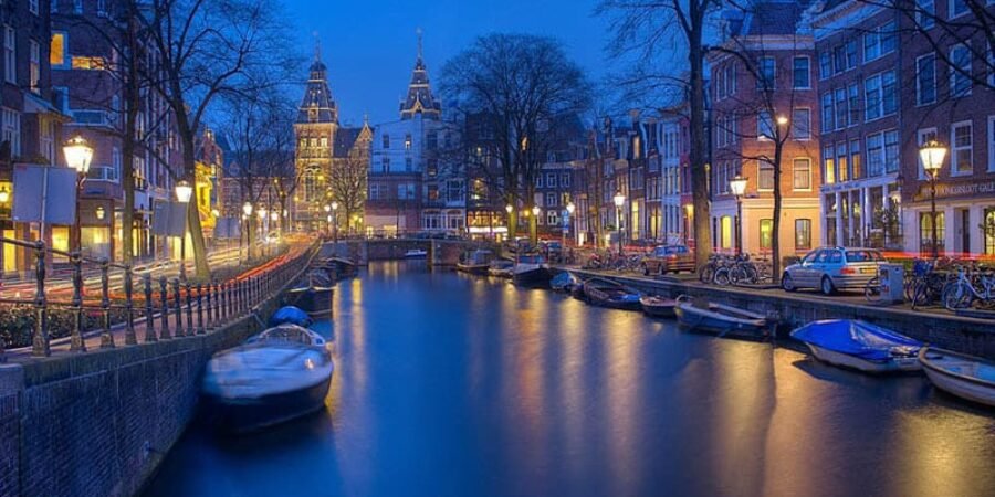 Amsterdã Canais Amsterdã Canais