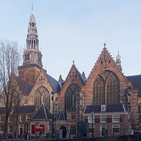 Amsterdã Oude Kerk e Bairro da Luz Vermelha Amsterdã Oude Kerk e Bairro da Luz Vermelha