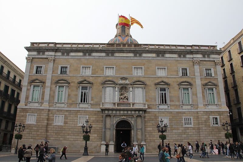 Barcelona Palau de la Generalitat - Foto SuoViaggio©