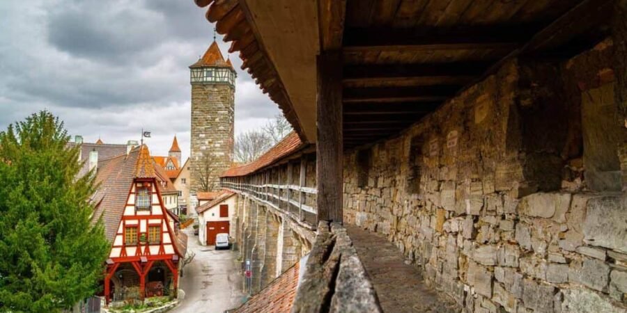 Rothenburg ODT Rodertor e Muralha