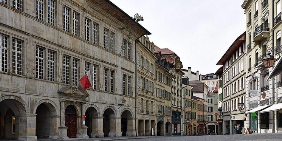Lausanne Place de la Palud