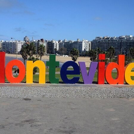 Montevidéu Letrero