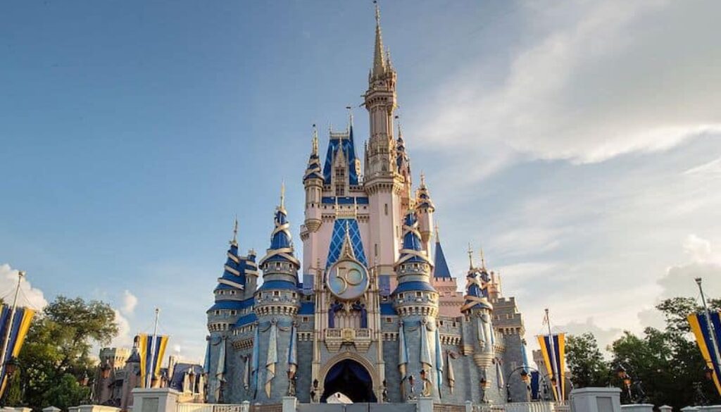 Castelo de Cinderela 50° Aniversário - Foto Kent Phillips Disney