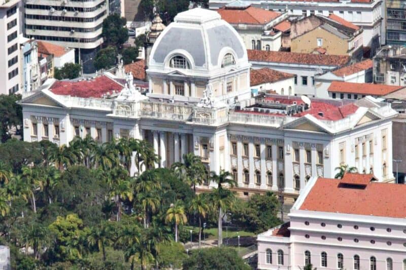Recife Palácio da Justicia - Foto: Governo de Pernambuco