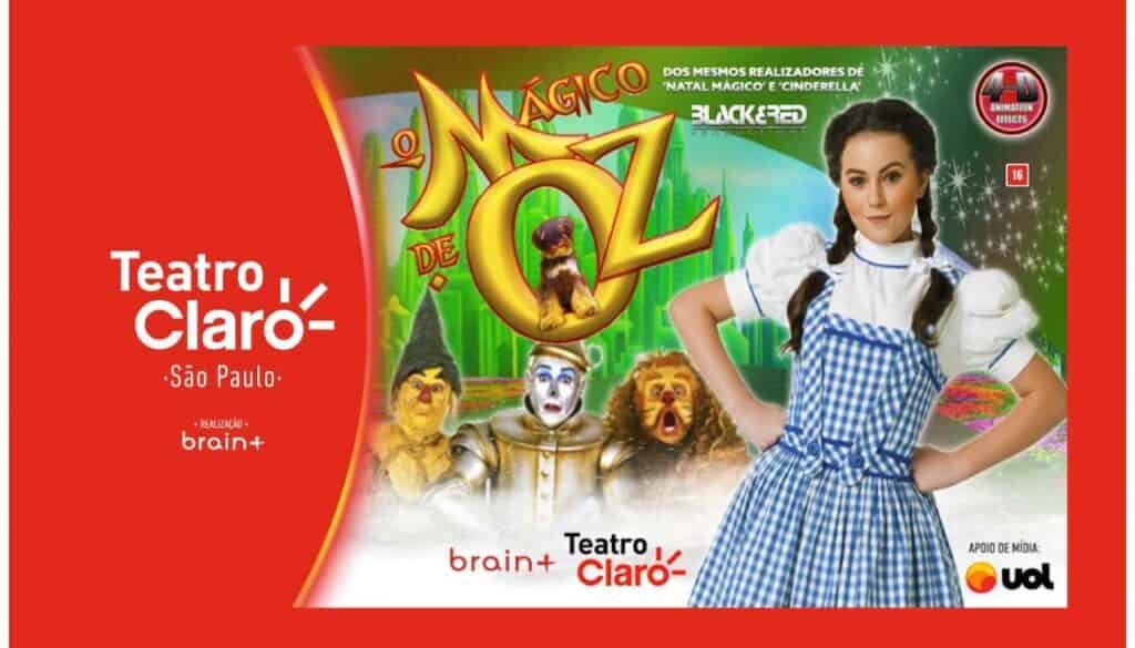 teatro claro o mágico de oz foto site oficial