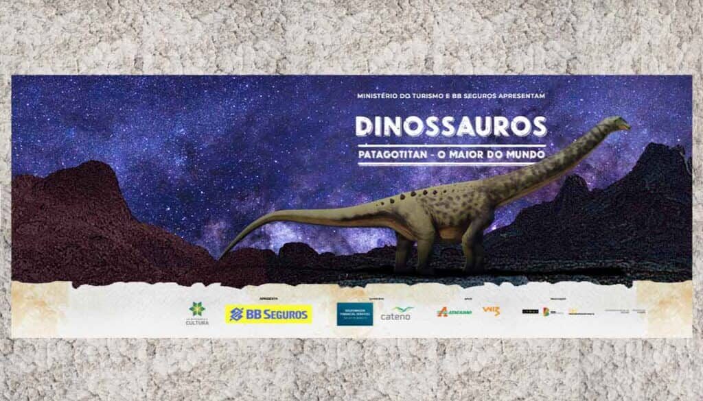 dinossauros patagotitan são paulo foto: livepass oficial