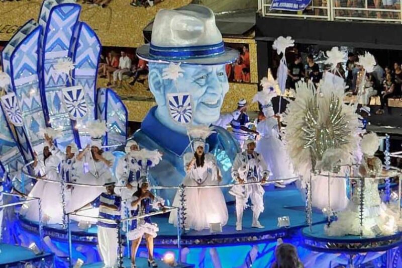 desfile da portela no carnaval de 2022, rio de janeiro foto: v