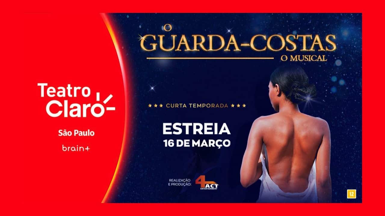 o guarda costas o musical teatro claro foto site oficial artigo