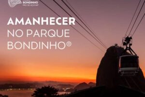 Amanhecer inesquecível no Parque Bondinho!