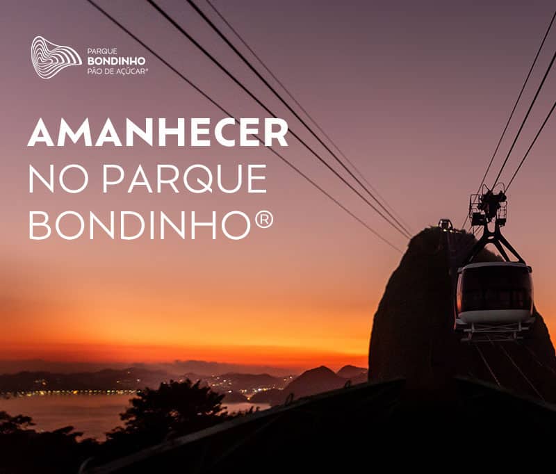 Amanhecer inesquecível no Parque Bondinho!