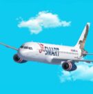 jetsmart avião nas nubes