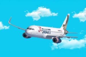 jetsmart avião nas nubes