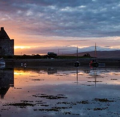 lochranza castle on the isle of arran. © kenny lam