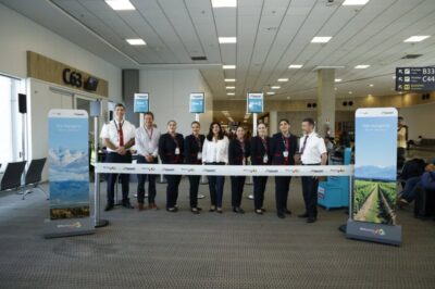JetSMART inaugura único voo direto