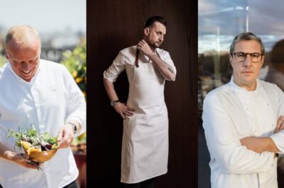 three chefs three feasts