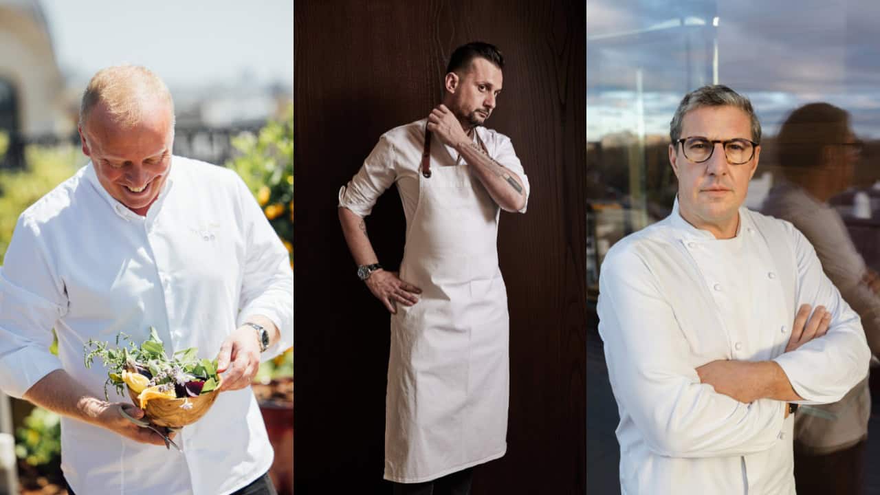 three chefs three feasts