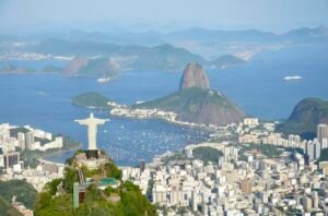 corcovado e o pão de açúcar cidade do rio de janeiro foto alexandre macieira riotur
