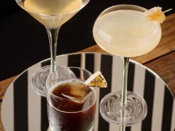 crystal diva, timeless negroni e honey 75