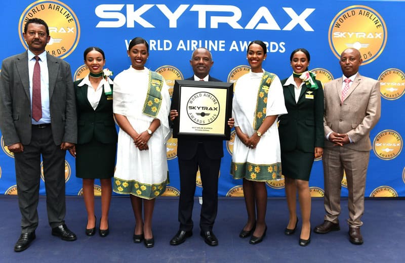 ethiopian airlines é destaque no skytrax 2025 credits divulgação
