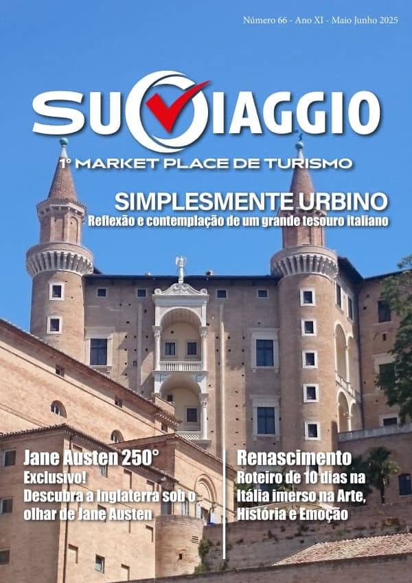 suoviaggio revista n. 66 simplesmente urbino maio junho 2025 ano xi