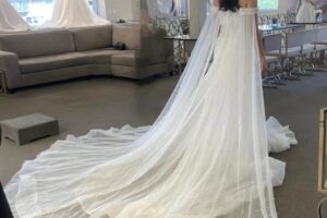 vanessa machado na prova dos vestidos. será que esse foi o escolhido