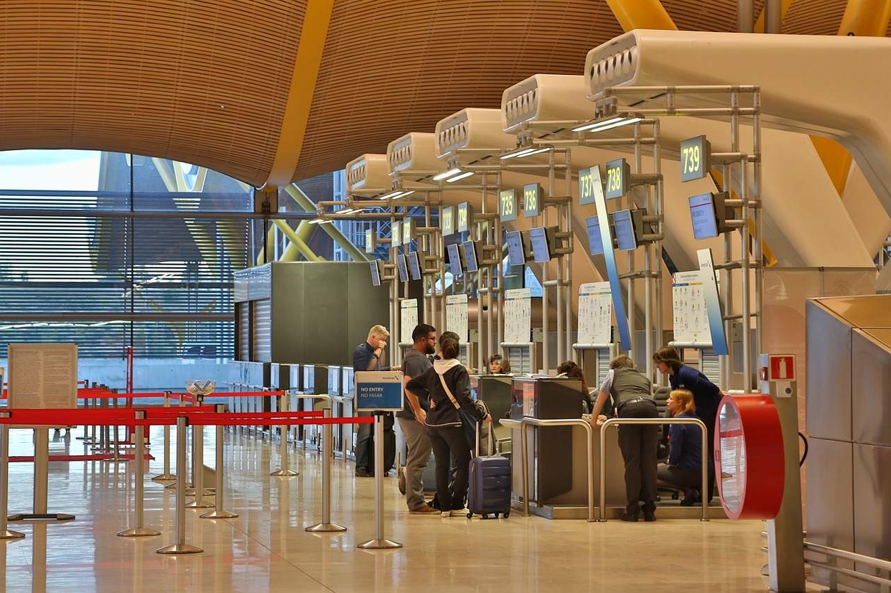 airport checkin divulgação