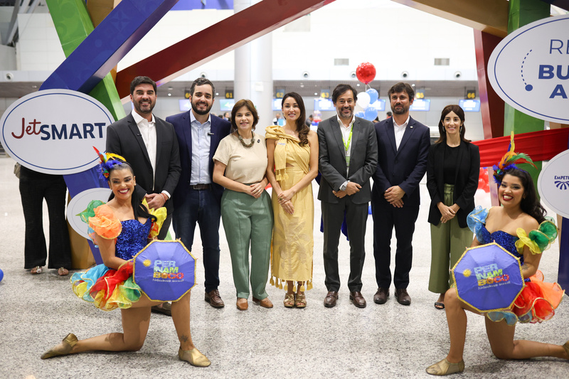 jetsmart reforça sua presença no brasil com a inauguração do voo direto entre recife e buenos aires divulgação