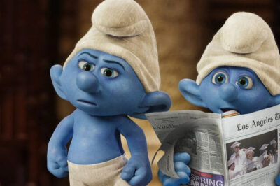 smurfs 2 credits divulgaçõa