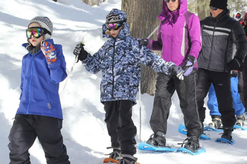 Passeios com raquetes de neve
