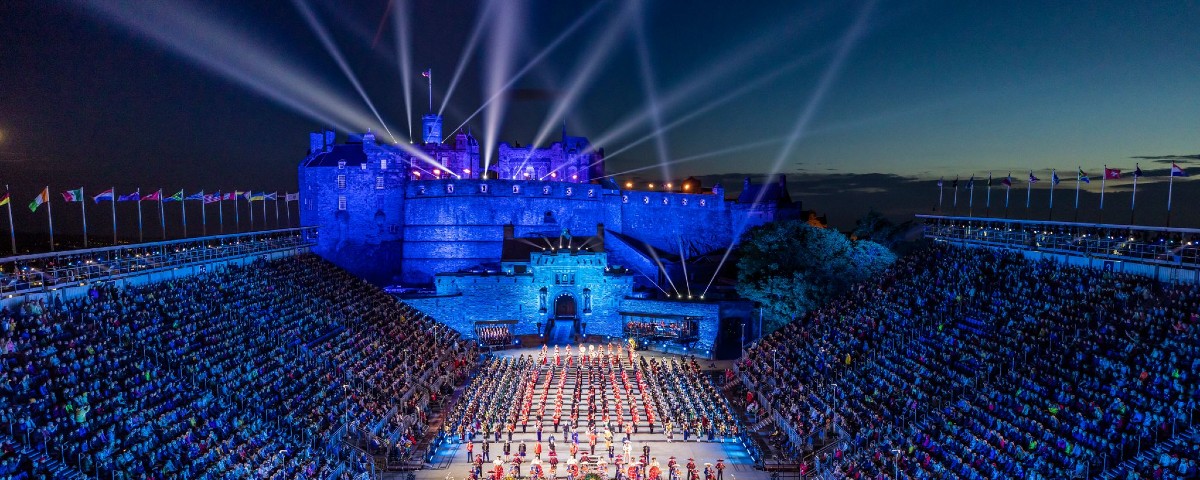 he royal edinburgh military tattoo. © visitscotland kenny lam