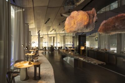 Restaurante de alta gastronomia no BMW Welt
