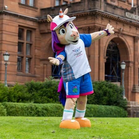 3 finnie, the glasgow 2026 mascot. © glasgow 2026 jeff holmes