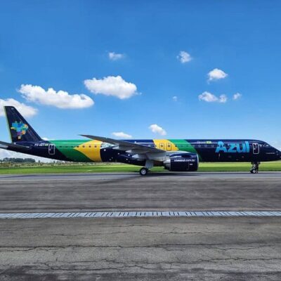 aeronave embraer 195 e2 da azul