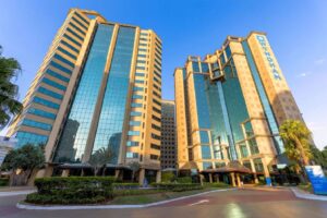 empreendimeto conta com mais de 600 apartamentos e uma localização privilegiada