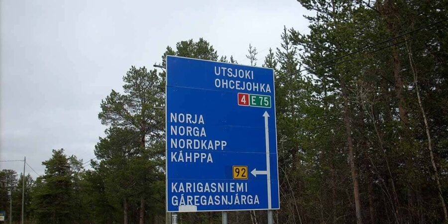 Nordkapp Na estrada