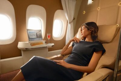 emirates inclui champagne divulgação emirates