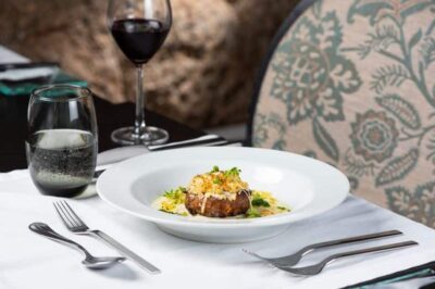 gnudi de espinafre com ragu de carne il sofritto, que integra a programação do restaurant week da baixada santista no restaurante les Épices. foto divulgação