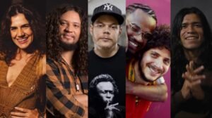 mariana aydar, rapadura xique chico, dj daniel tampenpi, a dupla thiago ramil e dona conceição e ian wapichana foto divulgação