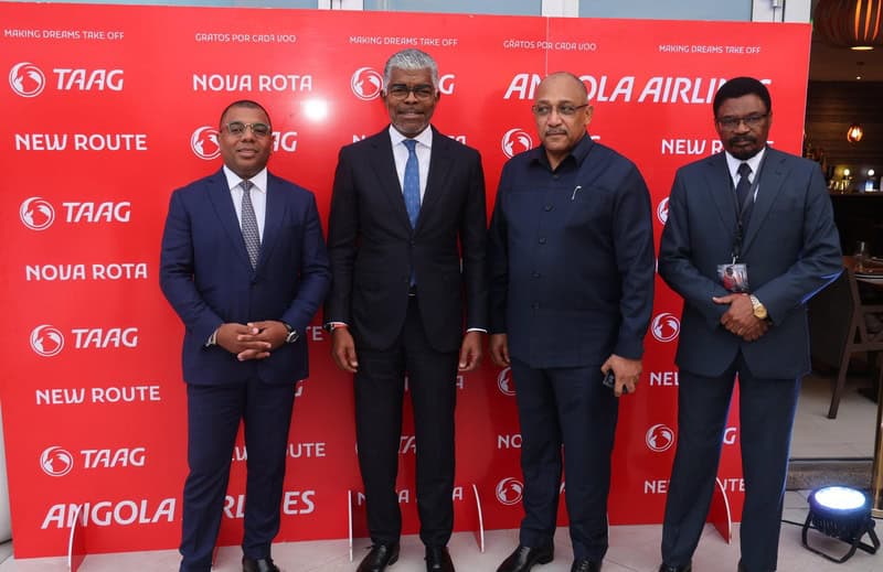 taag apresenta nova rota luanda–nairóbi divulgação taag