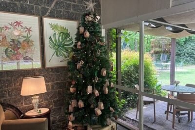 Árvore de biscoitos comestíveis da casa bambuí. fotodivulgação Árvore de biscoitos comestíveis da casa bambuí. fotodivulgação