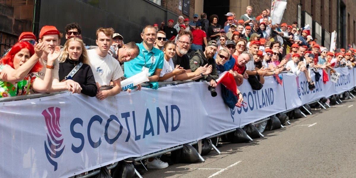 2023 uci cycling world championships women's road race from loch lomond to glasgow. © 2023 uci cycling world championships 2023 uci cycling world championships women's road race from loch lomond to glasgow. © 2023 uci cycling world championships