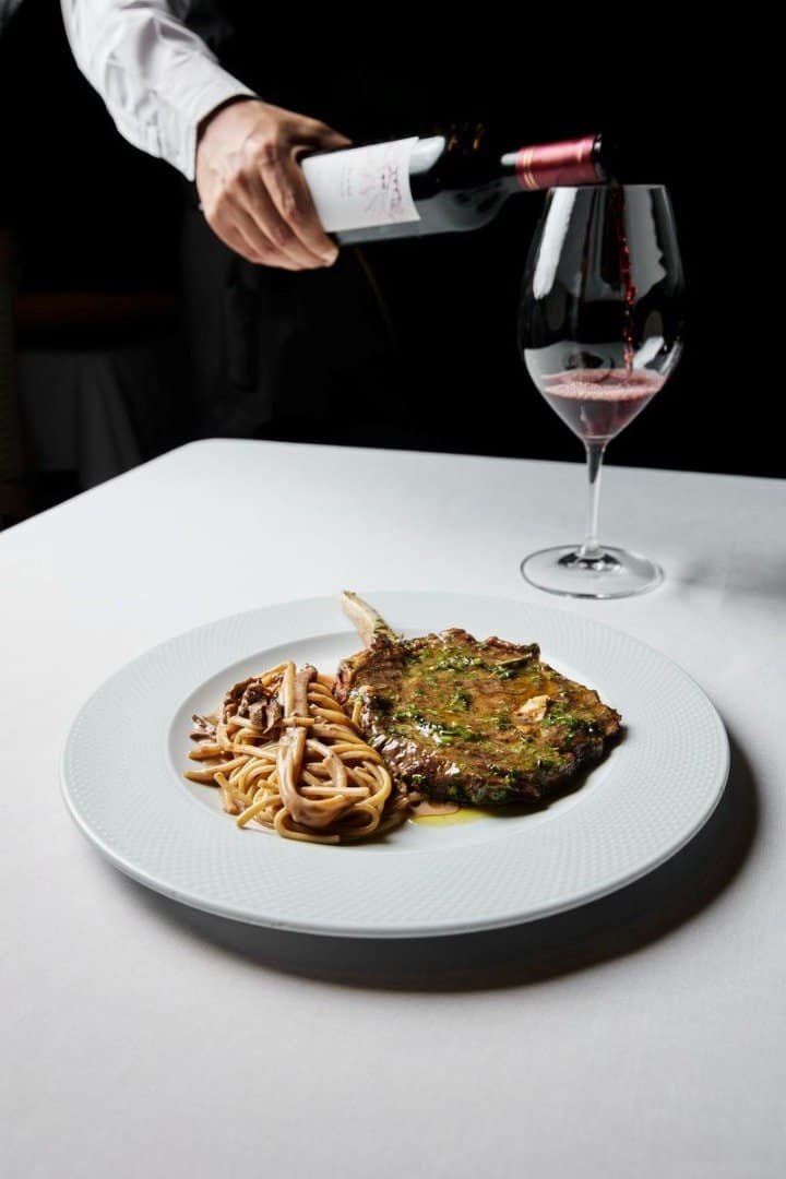 prime rib com massa seca al funghi créditos pablo calle