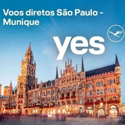 voos diretos são paulo munique yes